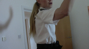 www.cuffkeybondage.com - Ariel Anderssen The Captured Policewoman  thumbnail